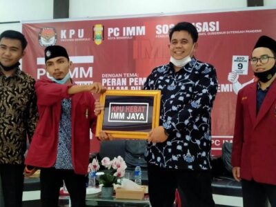 Momentum Sumpah Pemuda, IMM Bengkulu Bersama KPU Gelar Sosialisasi Pilkada
