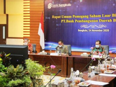 Gelar RUPSLB, Pemegang Saham Bank Bengkulu Restui Masuknya Mega Corpora