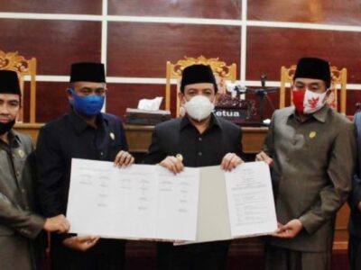 Gelar Paripurna, DPRD Kota Bengkulu Setujui Raperda APBDP 2020