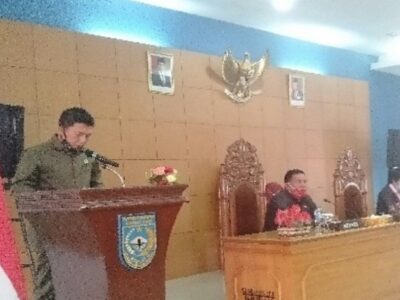 Paripurna DPRD BU Pandangan Umum Fraksi Terhadap Raperda Perubahan Atas Perda Nomor 14 Tahun 2016