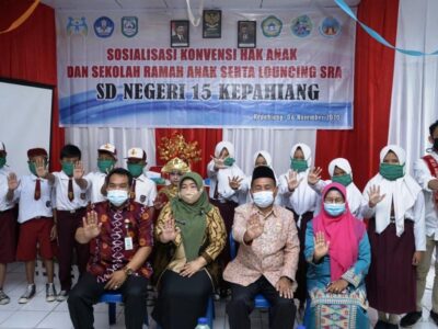 Lauching Sekolah Ramah Anak di SDN 15 Kepahiang