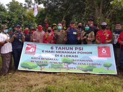 Peringati HUT ke-6, PSI Tanam Pohon Selama 6 Hari di 6 Lokasi