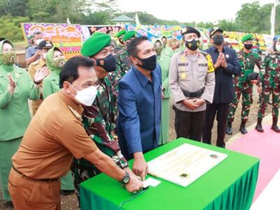 Denzipur 14/Gana Bhadrika Bengkulu Tengah Diresmikan