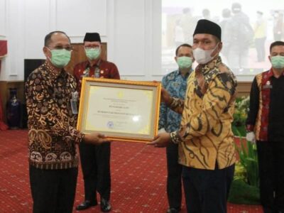 Kemenkumham Beri Penghargaan untuk Pelayanan Publik Berbasis HAM Pemprov Bengkulu