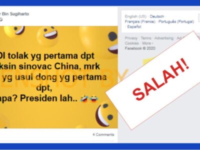 Cek Fakta: Tidak Benar IDI Tolak Divaksin COVID-19