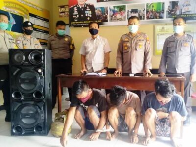 Tiga Pelaku Pembobol Warung Tuak Diringkus Polisi