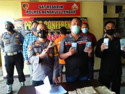 Polres Benteng Resmi Tahan Mantan Pj Kades Korupsi Dana Desa
