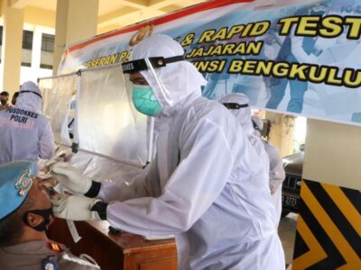 Rapid Test Antigen Gratis Ada di Mukomuko, Digelar Polres dan Relawan