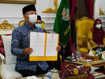 BPK Serahkan Audit Penanganan Covid-19 Provinsi Bengkulu, Hasilnya Baik!