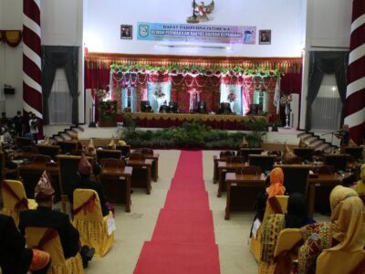 Dengan Prokes Ketat Paripuran HUT Ke-17 Kabupaten Kepahiang Berlangsung Khidmat