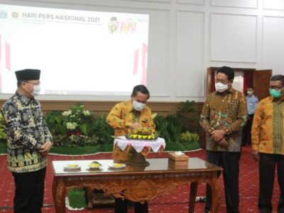 Gubernur Rohidin di HPN 2021: Pers Mitra Pembangunan, Jadilah Wartawan Profesional