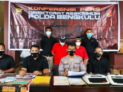 Polda Bengkulu Tangkap Empat Mafia Tanah