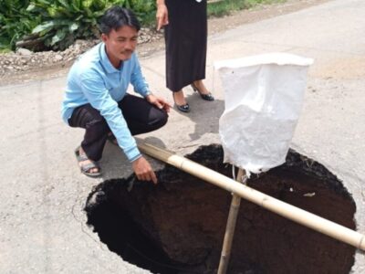 Laporan Jalan Rusak di Suka Bandung Belum Direspon