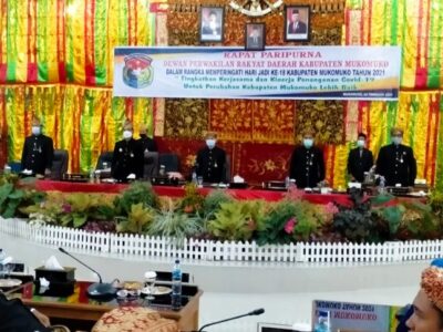 DPRD Mukomuko Gelar Paripurna Hari Jadi ke-18 Kabupaten Mukomuko