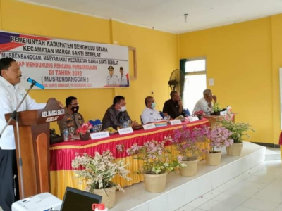Buka Musrenbangcam, Bupati Mian Harap Pembangunan MSS Terus Berkembang