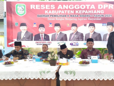 Serap Aspirasi Masyarakat, DPRD Kepahiang Dapil II Gelar Reses