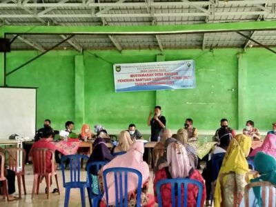 Musdes Khusus Desa Tanggo Raso Bahas Calon Penerima BLT-DD Tahun 2021