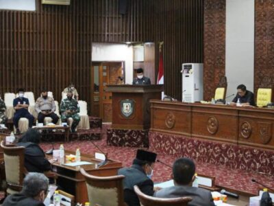 Paripurna DPRD Provinsi Bengkulu, Delapan Fraksi Setujui Raperda Usulan Gubernur