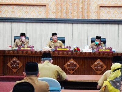 Rakor Perdana, ini Arahan Gubernur Rohidin dan Wagub Rosjonsyah