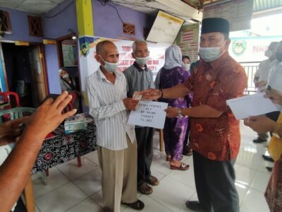 Pemdes Anggut Salurkan BLT Dana Desa 2021 Tahap I