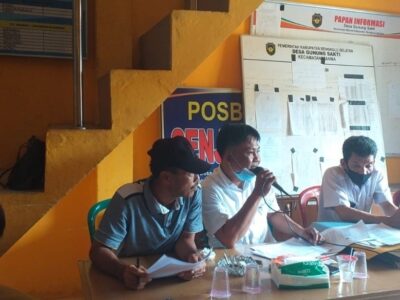 Musdesus Gunung Sakti Tetapkan 71 KPM BLT Dana Desa 2021