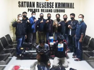 Dua Pelaku Curat Dibekuk Tim Cobra Polres Rejang Lebong