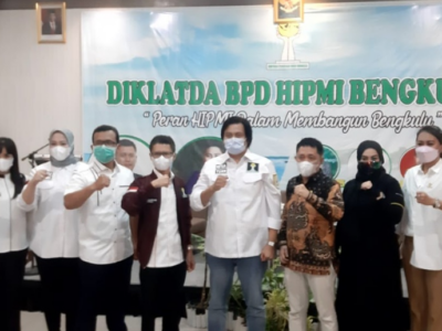 Gelar Diklatda, BPD HIPMI Bengkulu Perkuat Regenerasi Pengkaderan