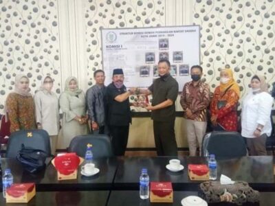 Komisi I DPRD Benteng Kunker ke DPRD Kota Jambi, Sharing Penanganan Covid-19