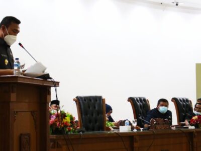 Paripurna DPRD Kepahiang Penyampaian Nota Pengantar Ranwal RPJMD