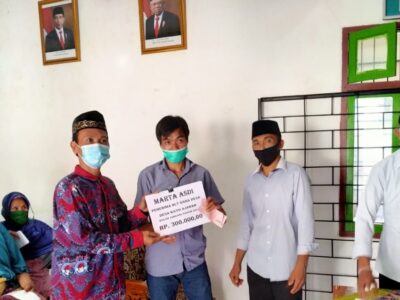 Pemdes Kayu Ajaran Salurkan BLT DD Tahap I Tahun 2021