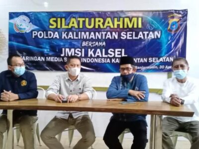 Jalin Kerjasama, Dit Intelkam Polda Kalsel Silaturahmi ke JMSI Kalsel