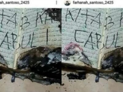 Pengungah Video Pembakaran Al-Quran Ditangkap Polisi