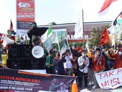 Aksi Solidaritas dari Bengkulu Kecam Israel: “Tak Perlu Jadi Muslim untuk Bela Palestina”