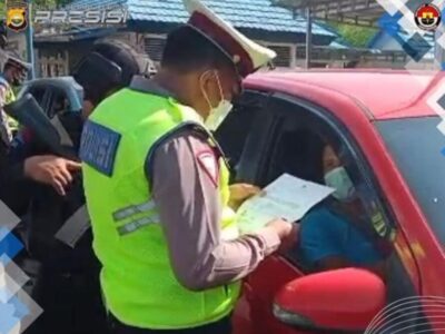 Berniat Masuk Bengkulu, 126 Unit Kendaraan & 257 Orang Pengendara Dipaksa Putar Balik