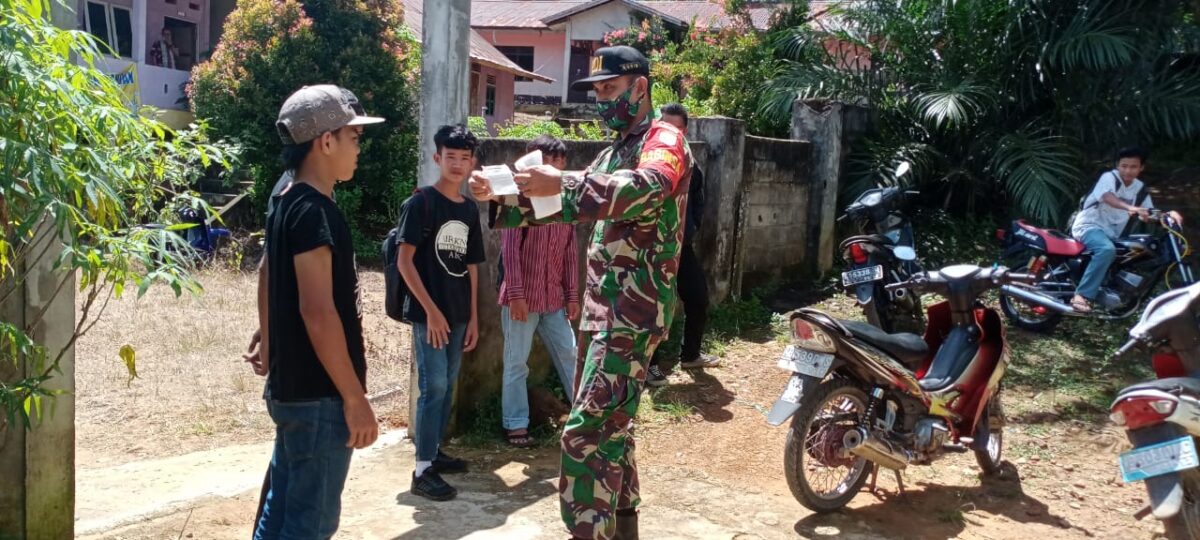 Koramil-05/Toho Intensifkan Patroli dan Sosialisasi Cegah Karhutla