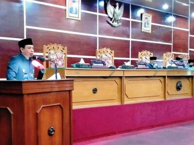 Rapat Paripurna, Wawali Dedy Sampaikan Nota Pengantar Raperda LPJ APBD 2020