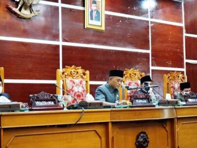 Sembilan Fraksi DPRD Kota Bengkulu Setujui Raperda Pertangungjawaban APBD 2020 Ditingkatkan