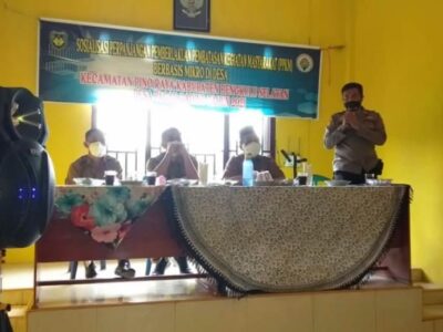 Desa Pagar Gading Sosialisasikan Permendagri Tentang PPKM Mikro