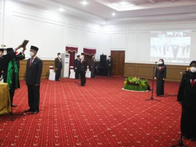 Lantik 134 Pejabat, Gubernur Rohidin Minta ASN Melek Teknologi