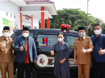 Bantu Tangani Covid-19, Agung Toyota Pinjamkan 1 Unit Mobil untuk Pemkab Seluma