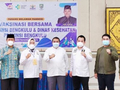 HIPMI Bengkulu Ajak Semua Pihak Sukseskan Vaksinasi Covid-19