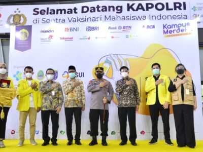 Tinjau SVMI di UI, Kapolri: Hilangkan Perbedaan Bersatu Lawan Covid-19