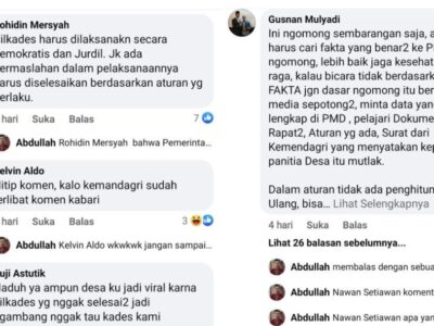 Gubernur Rohidin, Bupati Gusnan, dan Aktifis Terlibat Perdebatan di Medsos