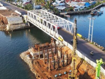 Jembatan Pulau Baai Senilai Rp 24 M Siap Beroperasi Desember 2021