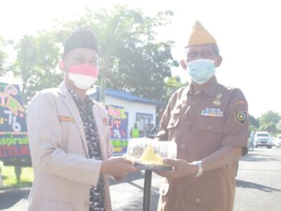 Aksi Sosial PWPM Bengkulu: Bagikan 2021 Masker, 8 Parcel, 17 Tumpeng, dan 76 Paket Sembako