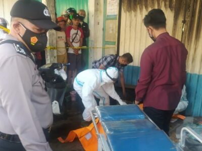 Warga Curup Temukan Mayat Tergeletak di Depan Toko Jam