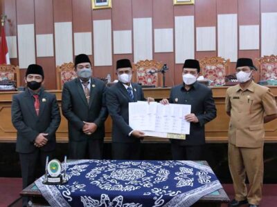 DPRD dan Pemkot Bengkulu Sepakati KUPA PPAS Perubahan ABPD 2021