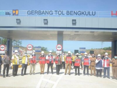 Progres Capai 80 Persen, Tol Bengkulu Seksi I Ditargetkan Rampung Akhir Tahun