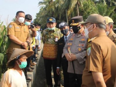 Dorong Pemulihan Ekonomi, Gubernur Tinjau Program Padat Karya Bidang Pengairan di Seluma