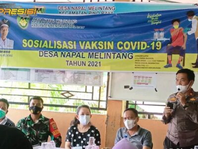 Polsek Pino Raya Bersama Satgas Terus Gencarkan Sosialisasi Vaksinasi
